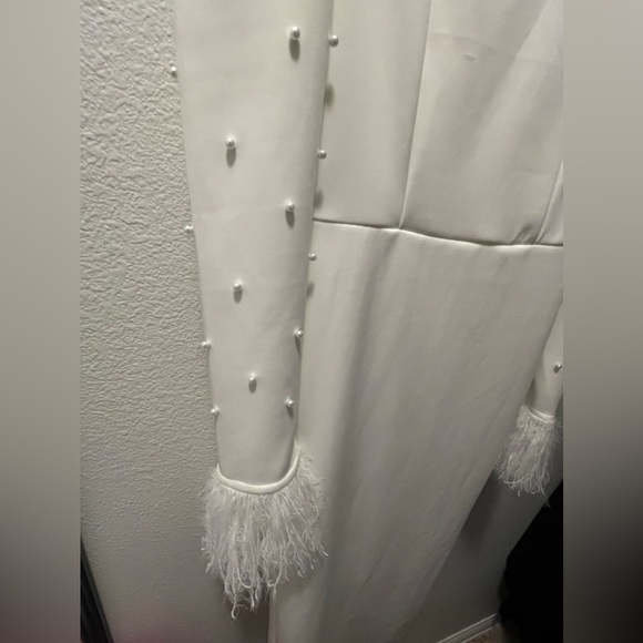 White women midi dress - Picture 6 of 6